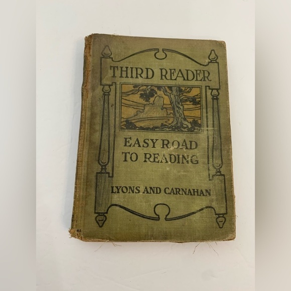 Easy Road to Reading Third Reader Lyons and Carnahan 1919 Revised Edition - Picture 1 of 9